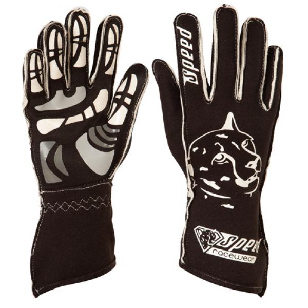 Speed Handschuhe | MELBOURNE G-2 | schwarz,weiß | Gr. 7